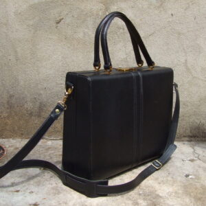 Leather-Clad Leisure Bag