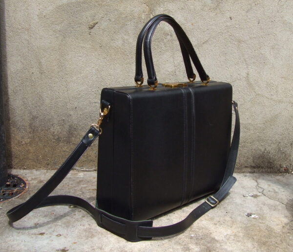 Leather-Clad Leisure Bag
